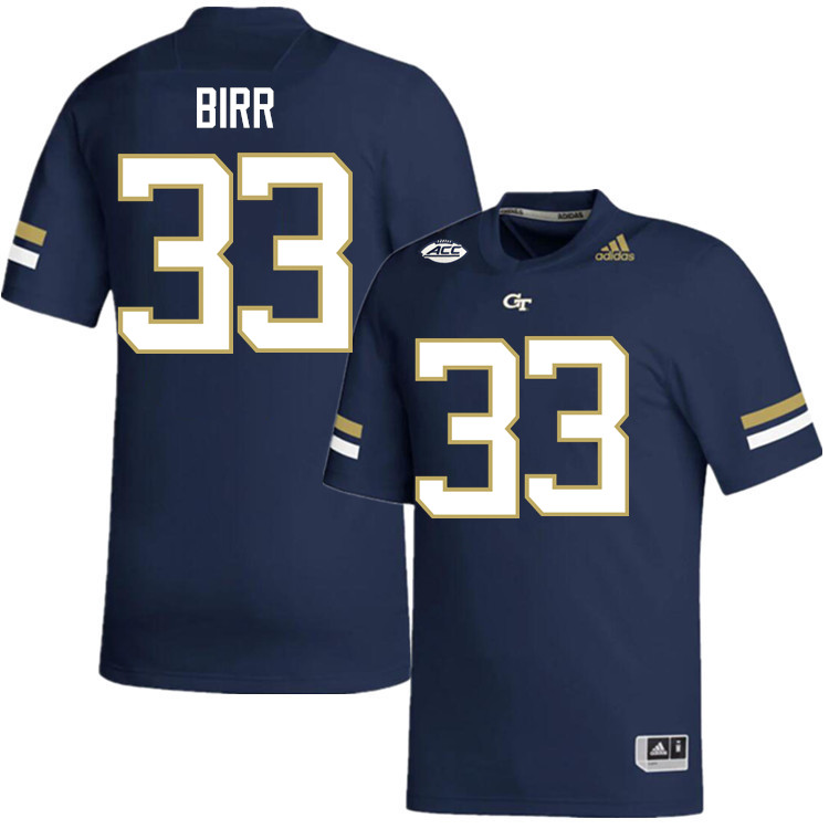 Aidan Birr Georgia Tech Jerseys,Georgia Tech Yellow Jackets College Football Uniforms-Navy